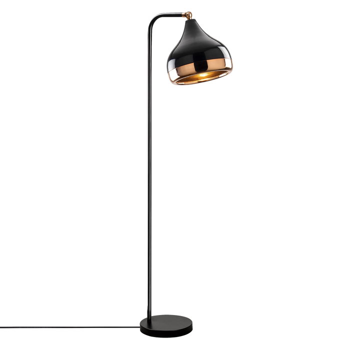 Opviq Lámpara de pie Yıldo - 6906 Negro y cobre